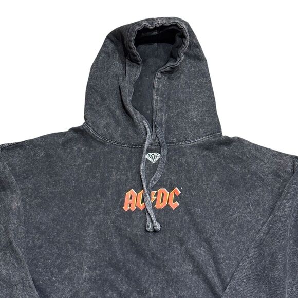 Diamond Supply Co X AC/DC Pullover Hoodie Sweatshirt Men’s Sz XL - Picture 3 of 4
